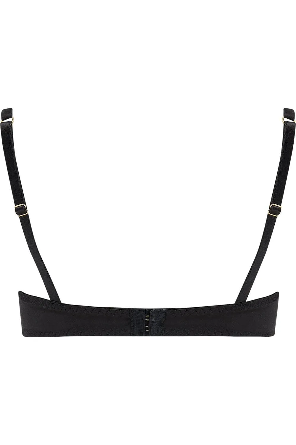 Athena Balcony Bra Black