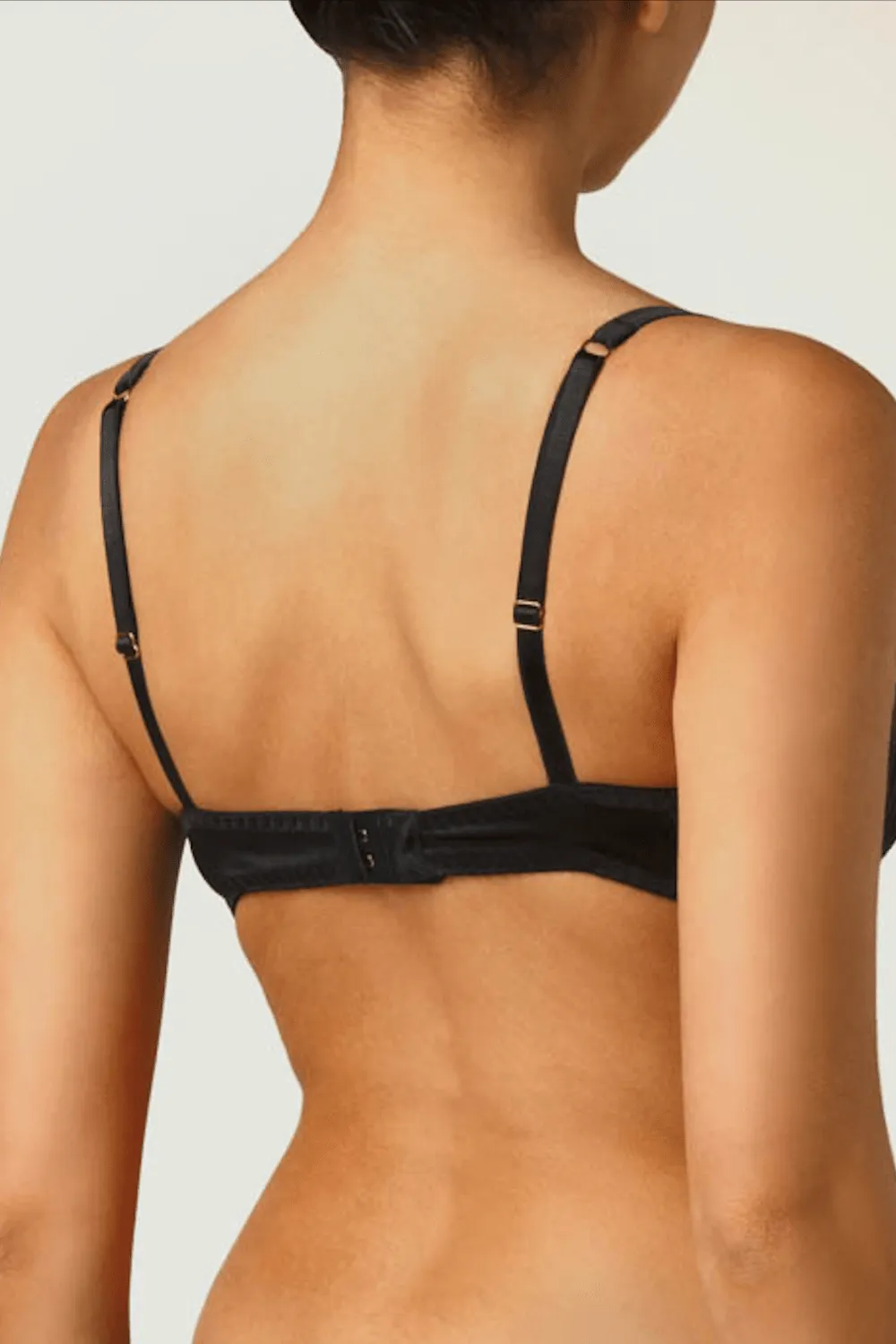 Athena Balcony Bra Black