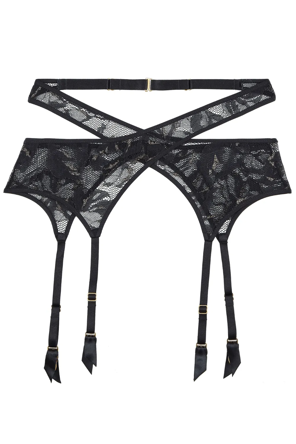 Bote  Dsir Twist and Love Lace Suspender Harness