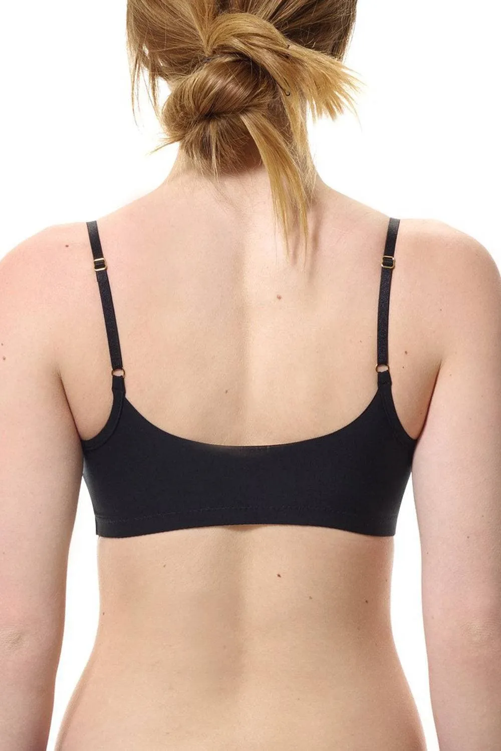Butter Bralette Black. Size L