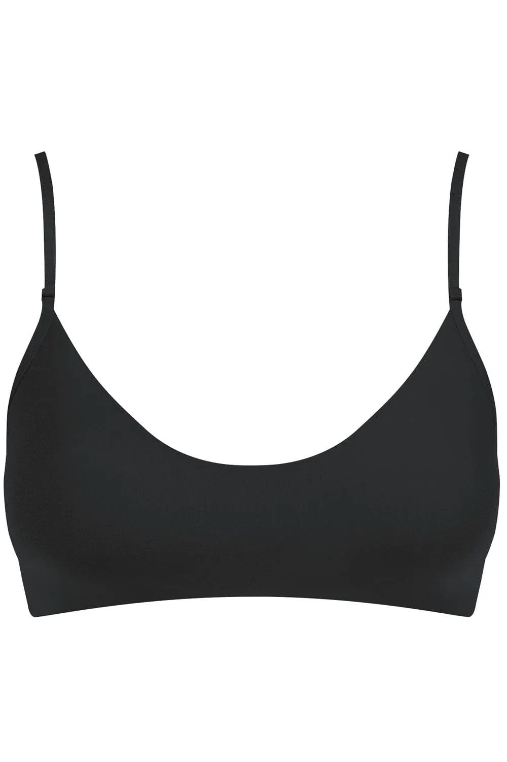 Butter Bralette Black. Size L