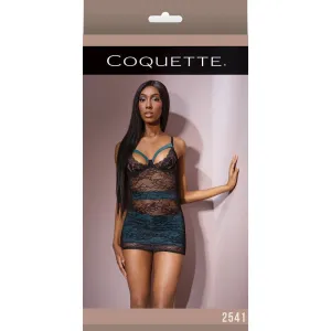Chemise Teal/Black M