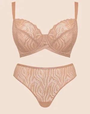 Curvy Kate Lace Daze Balcony Bra Latte