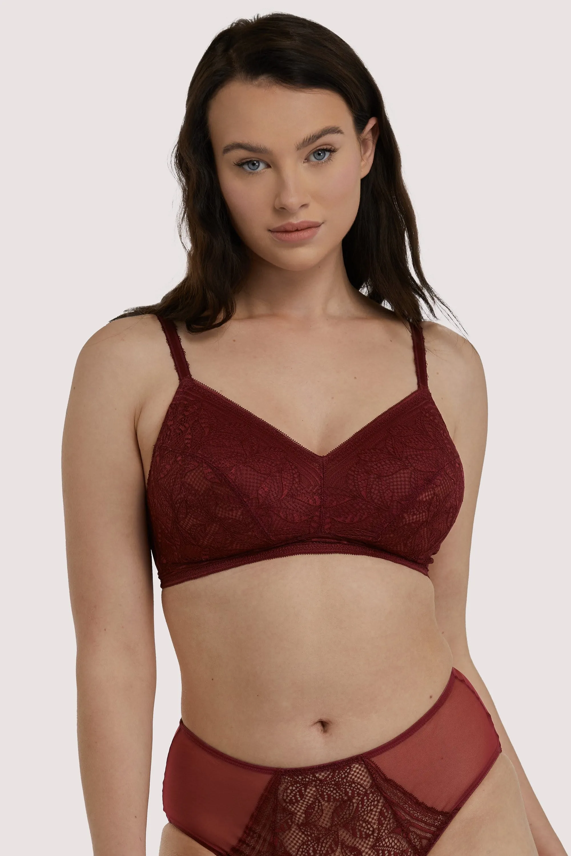 Emma Merlot Ultimate Comfort Wireless Bra