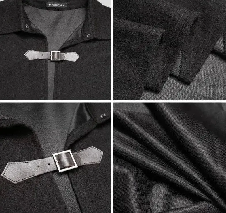 Fashion Men's Poncho Overcoat