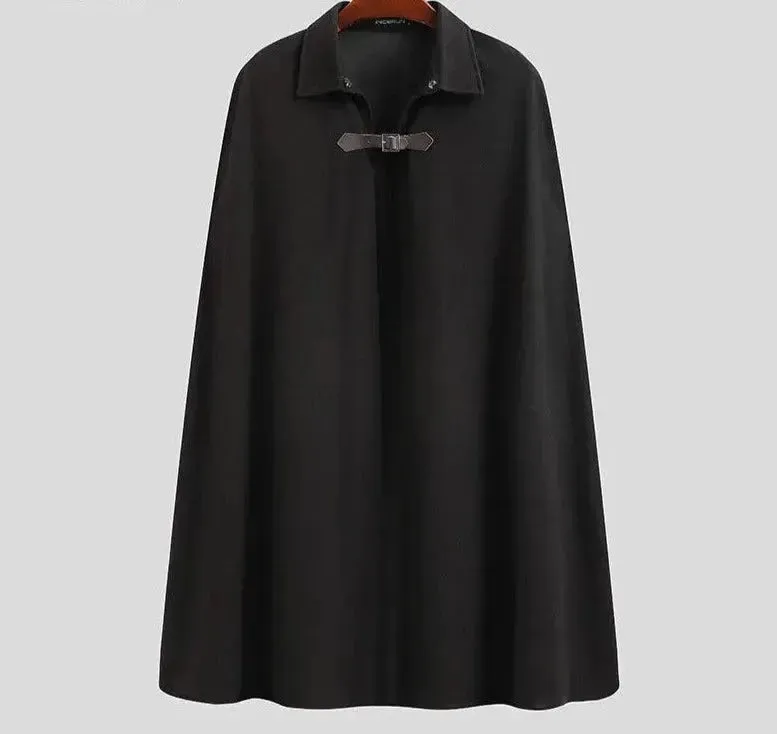 Fashion Men's Poncho Overcoat