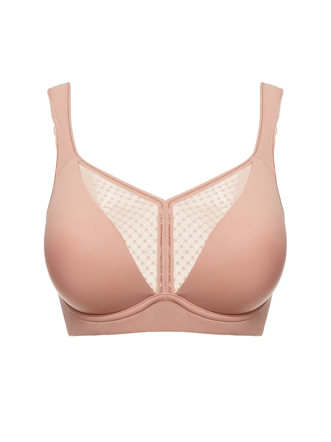 Harmony High Impact Sports Bra w/ Underwire - Yogi Pink