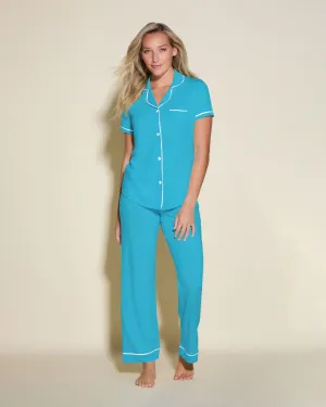 Kurzrmeliges Top & Hose Pyjama-Set