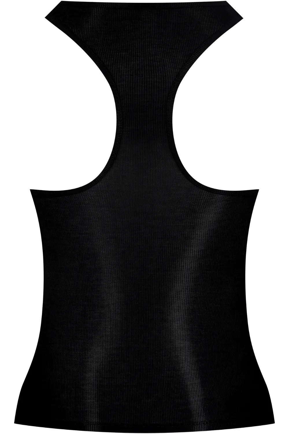 La Femme Amazone Tank Top Black