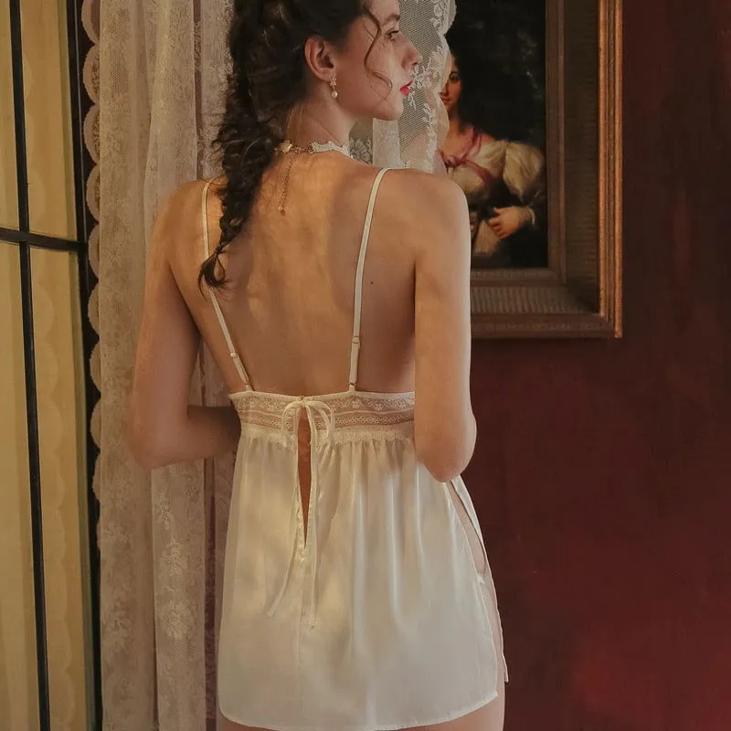 Lace Loose Sexy White Black Lingerie