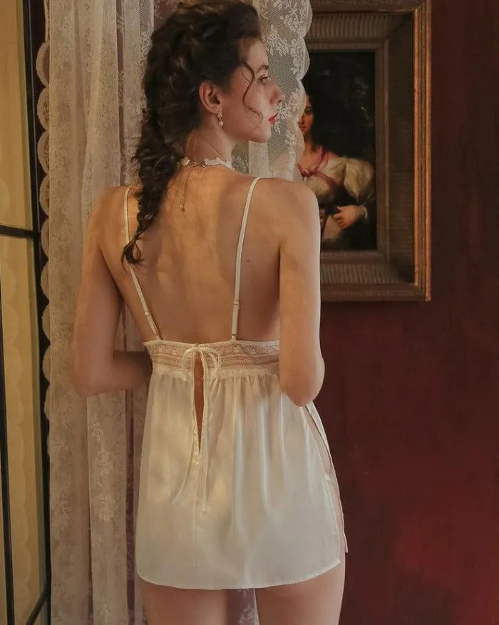 Lace Loose Sexy White Black Lingerie