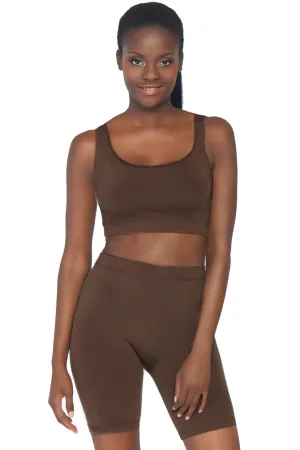 Naked Crop Tank & Bike Shorts