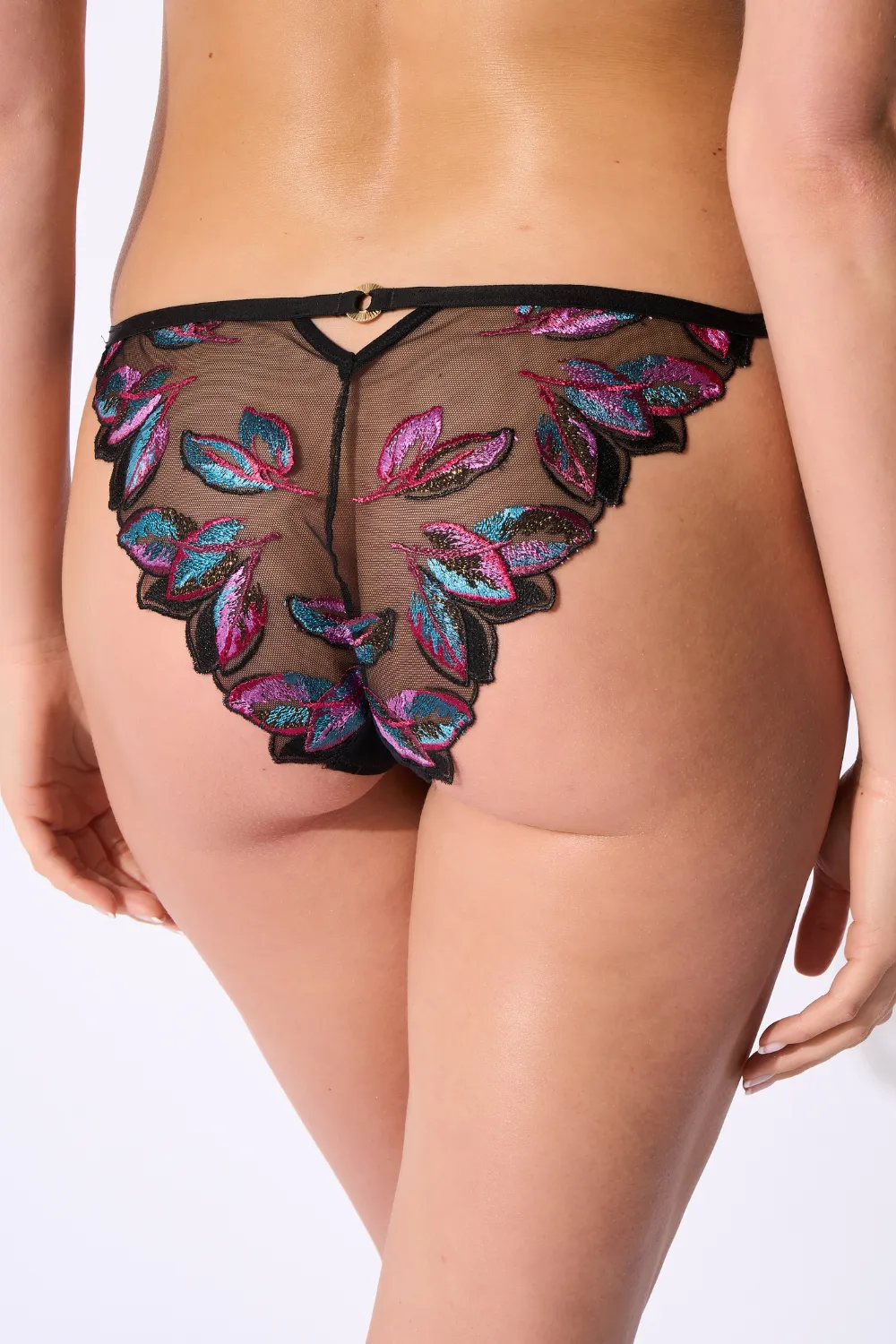 Oiseau de Paradis Brief in Black