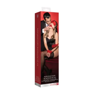 Ouch! 5-Piece Introductory Bondage Kit #5 Red