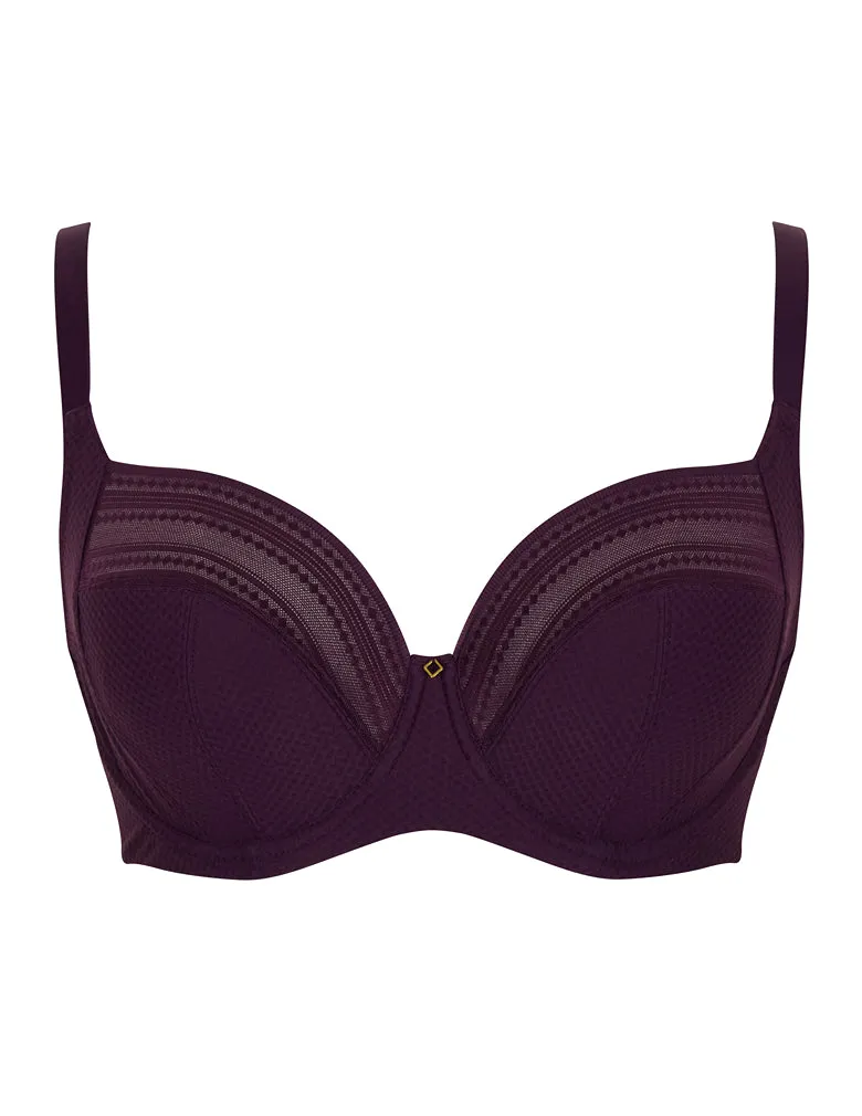 Panache Serene 10305 Aubergine Full Coverage Bra