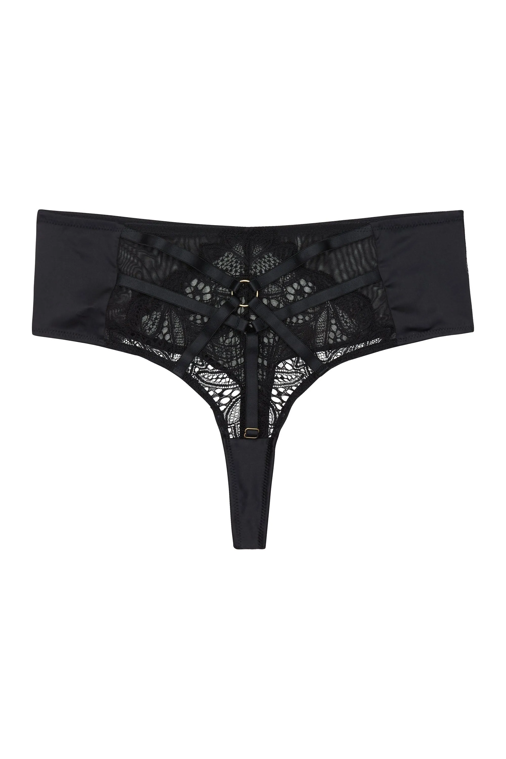 Peek & Beau Ida Double Ring High Waist Thong