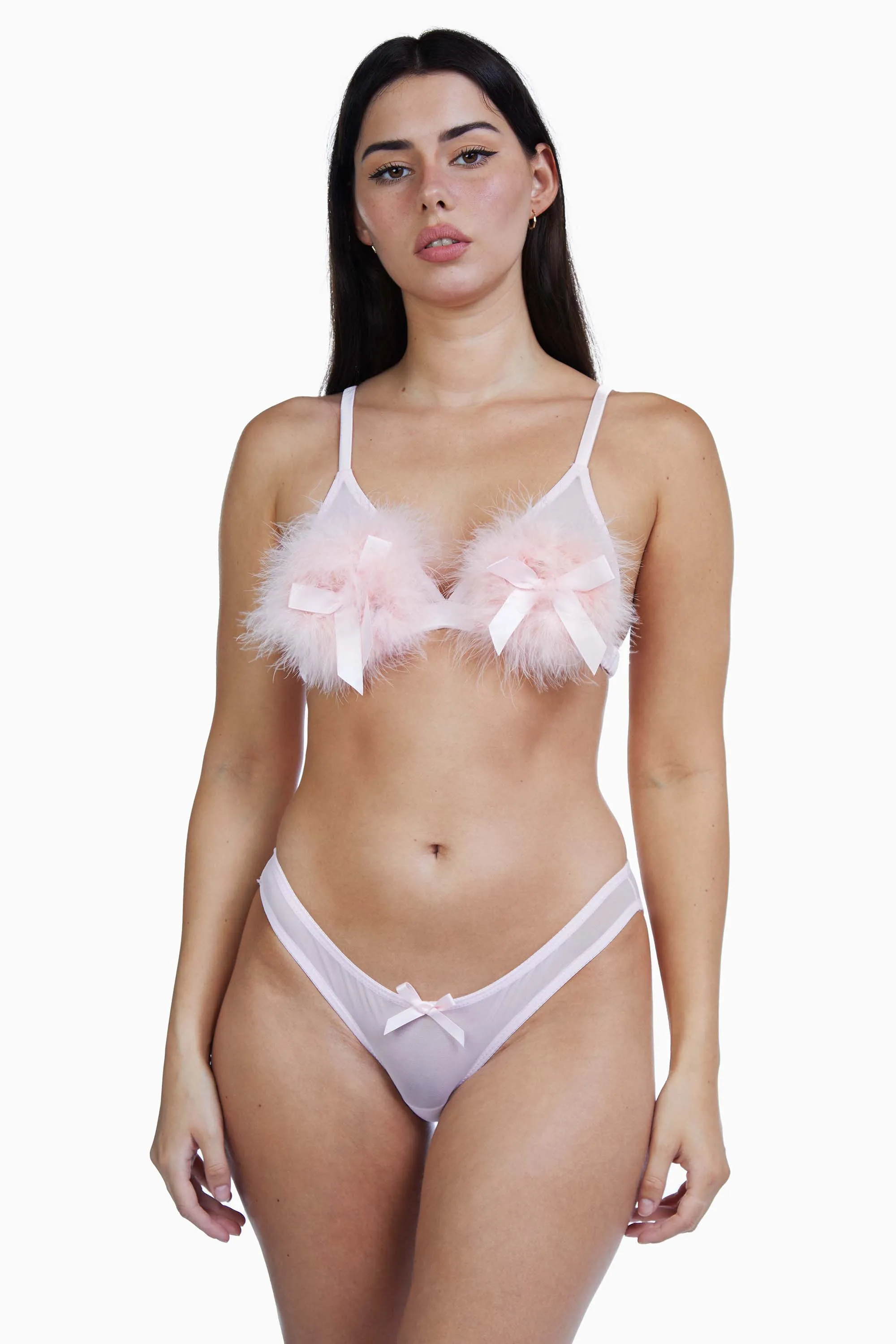 Powder Puff Brief Pink