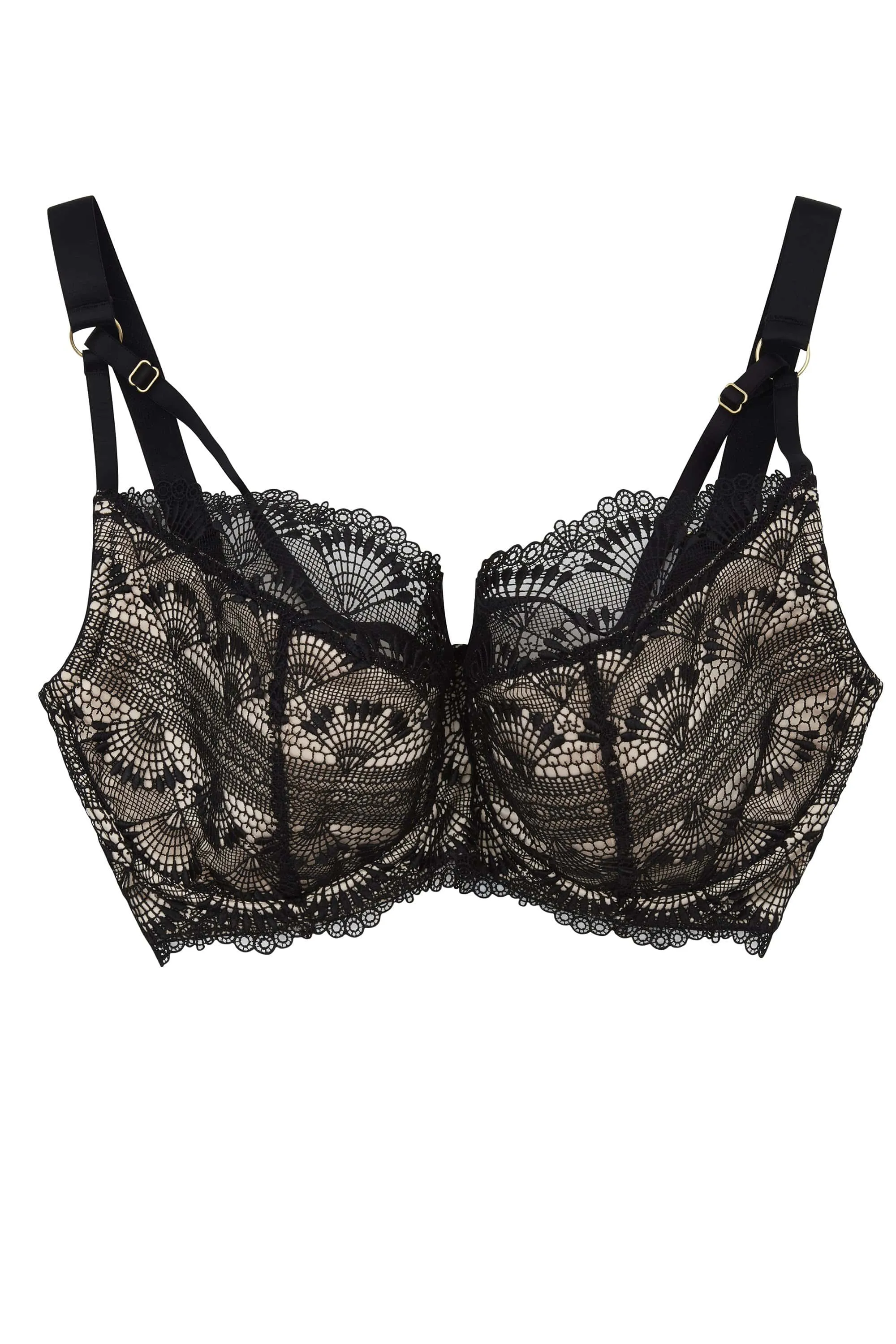 Ysabel Full Bust Lace Bra DD/E - I